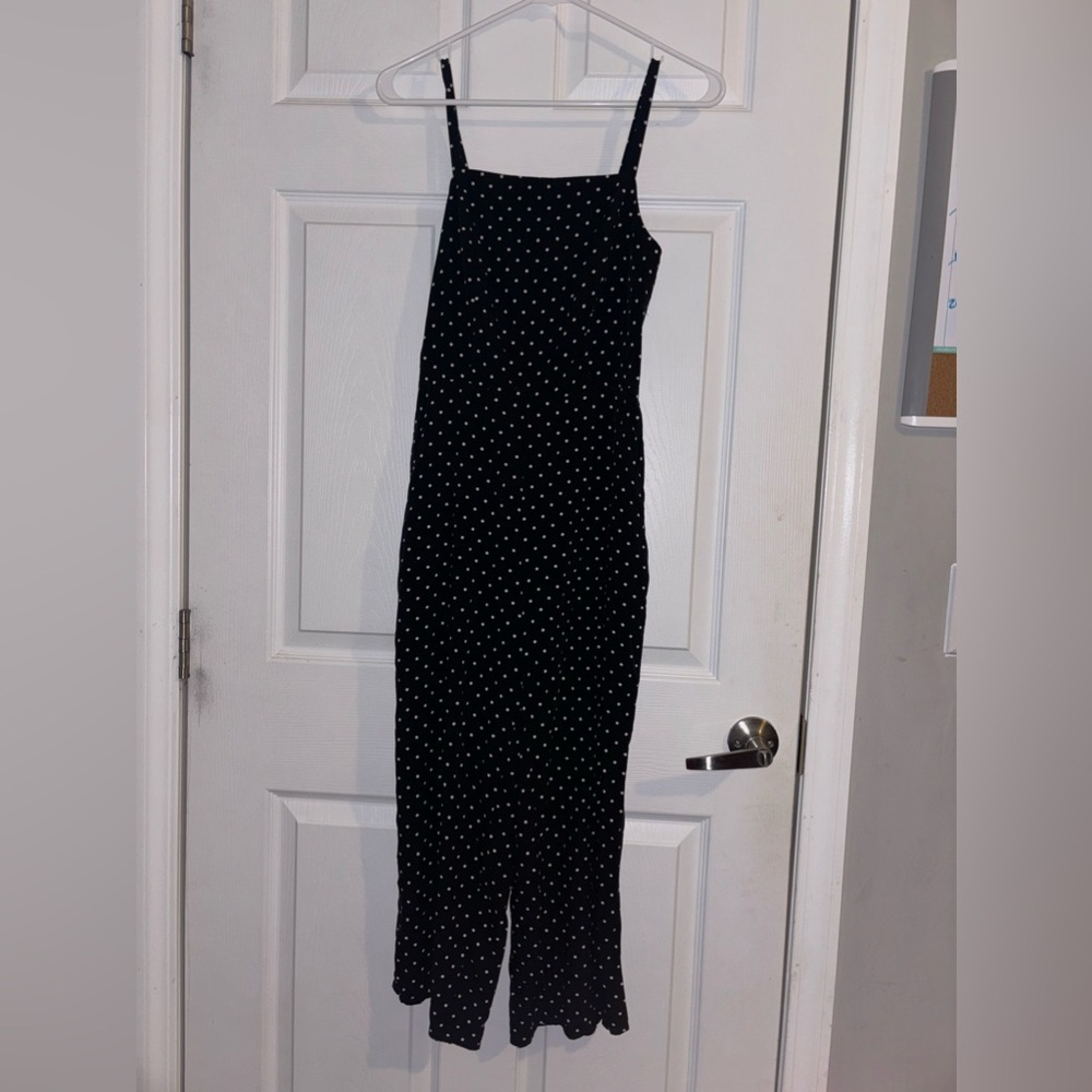 Old Navy Women's Square-Neck Cami Jumpsuit Polka Dot - Picture 4 of 9